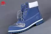 timberland shoes marque exterieure broderie blue